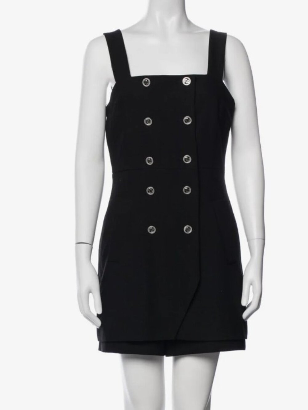 MAJE Ipyta Button Front Romper - NWT